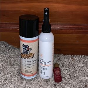 Suavecita dry oil shine spray and heat protectant